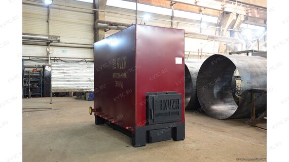 Котел водогрейный 0.3 МВт с топкой ОУР