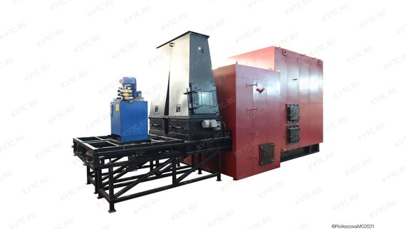 Котел на опилках 3.0 МВт автоматический